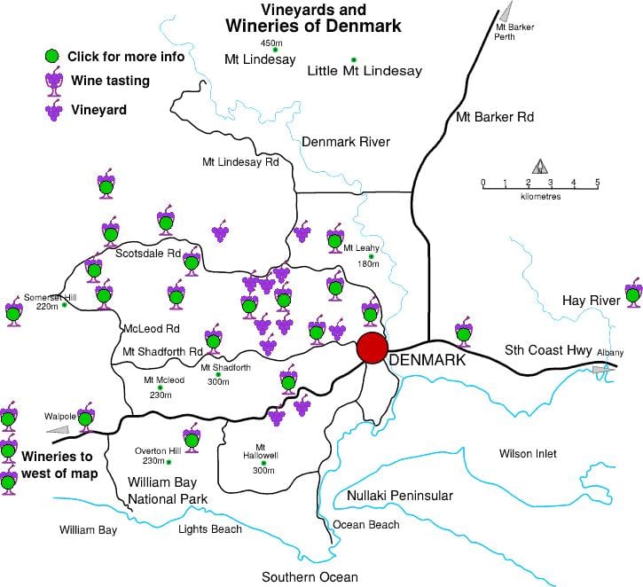 Mapa de dinamarca adegas 
