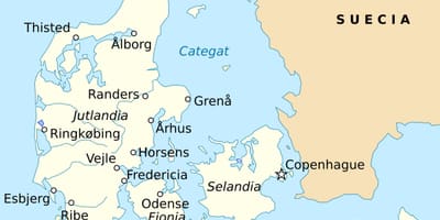 Mapa de frederic dinamarca